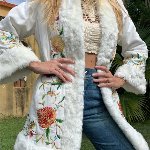 🌼Chasing Unicorns NY Groove Penny Lane Coat - Picture 6 of 14